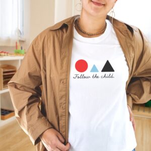 Montessori shirt gift for montessori teacher